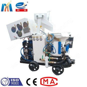 Convenient maintenance Small Remote Concrete Spraying Machine using hydraulic drive