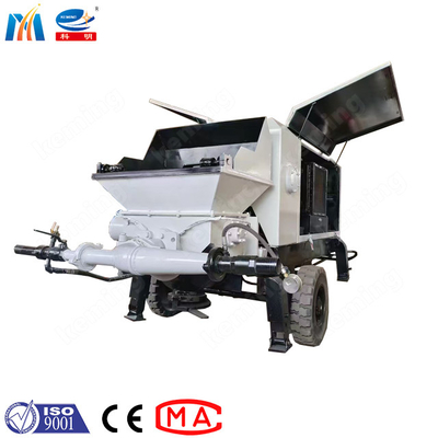 เครื่องปั๊มคอนกรีตอุ่น เครื่องปั๊มคอนกรีตอุ่น Hydraulic เครื่องปั๊มคอนกรีตอุ่นสําหรับการเหมืองแร่